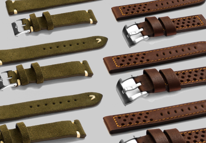 Test : bracelets en cuir de chez CheapestNATOStraps