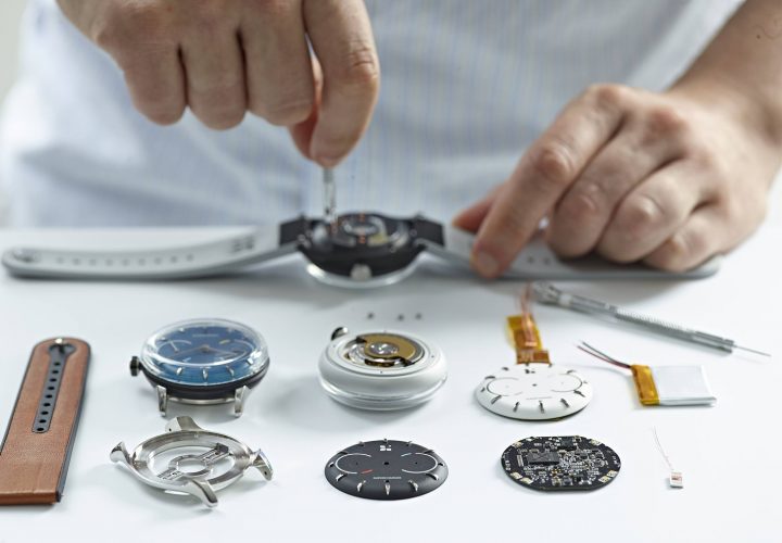 Sequent, la montre automatique connectée
