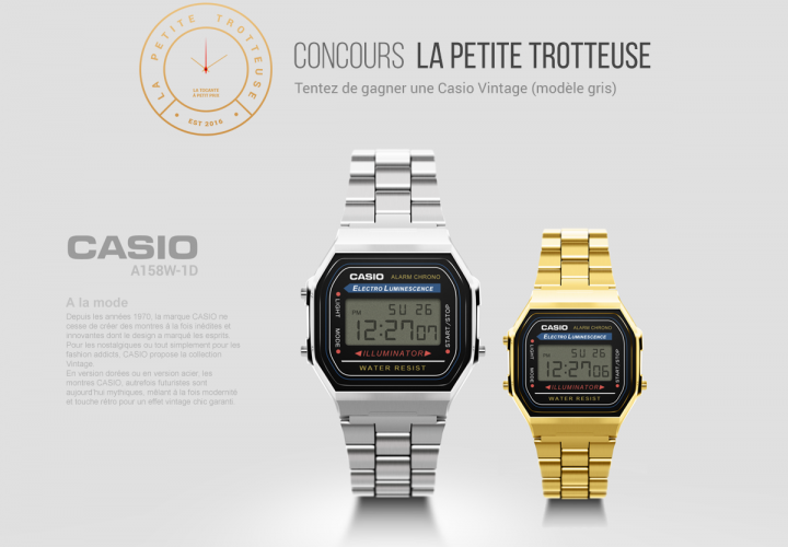 Casio A158-1D + Concours (terminé) !