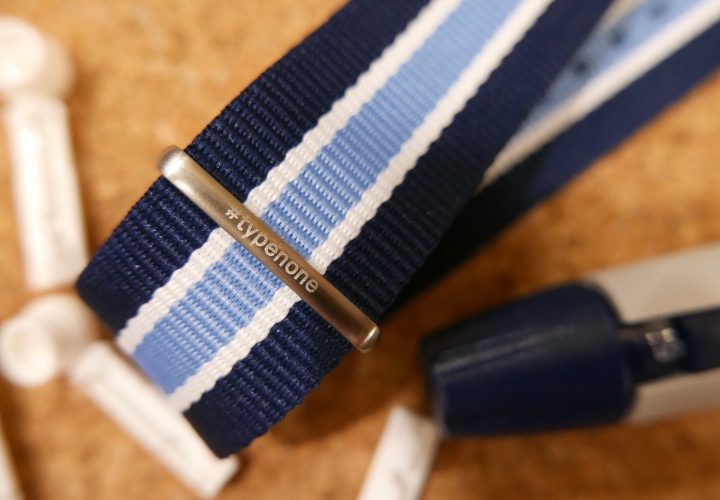 #TYPENONE, le bracelet NATO pour montrer votre générosité