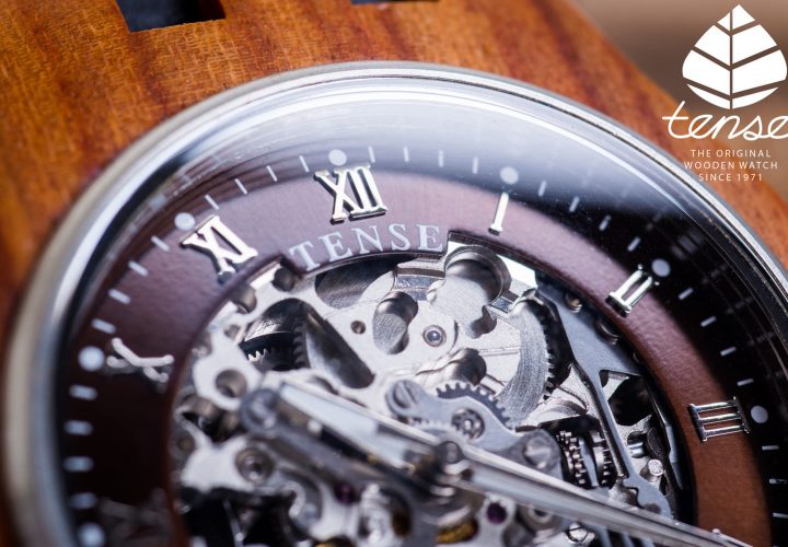 Tense, la montre en bois