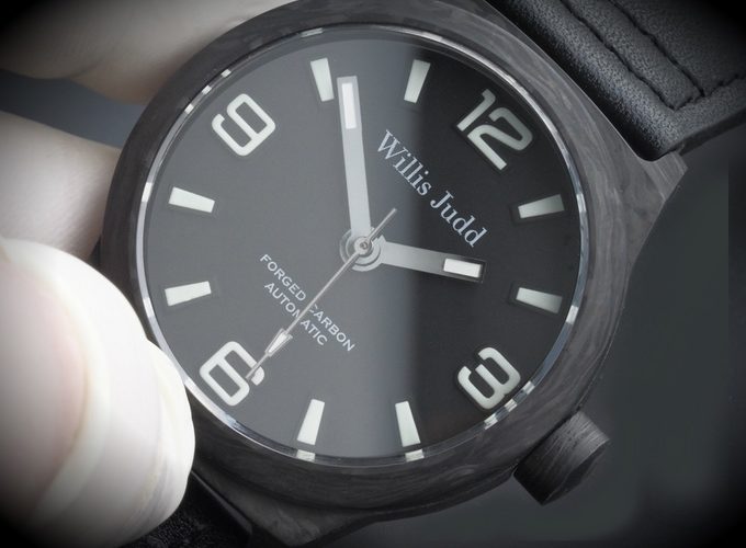 Willis Judd, la montre en carbone forgé !